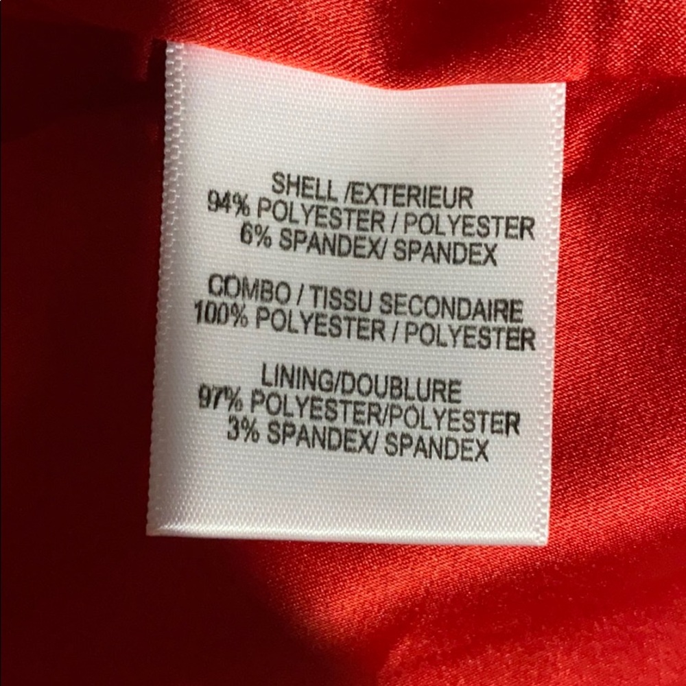 BADGLEY MISCHKA RED MIDI DRESS SIZE 4 - Picture 6 of 9
